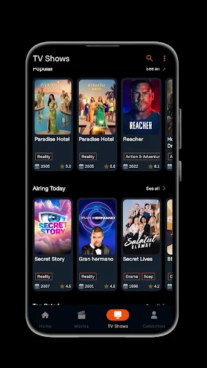 Dodo Movies & TV Browser Screenshot 2