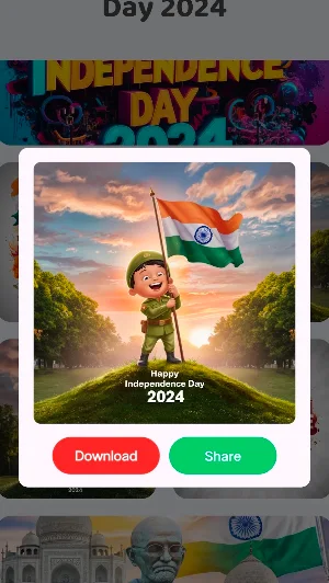 Independence Day Greeting 2024 Screenshot 3