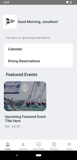 Royal Thames Yacht Club Screenshot 1