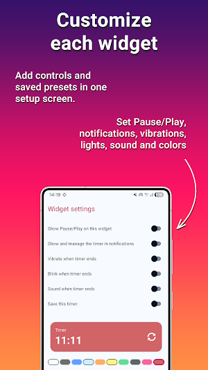 AMS – Countdown Timer Widget Screenshot 2