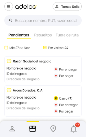 Adelco Sales Screenshot 0