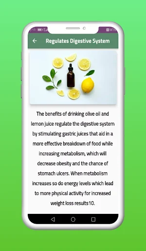 Olive Oil and Lemon Benefits Screenshot 2