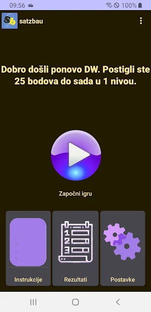Njemački jezik: Satzbau igra Screenshot 3