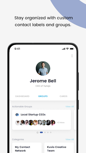 My Contact Network Screenshot 2