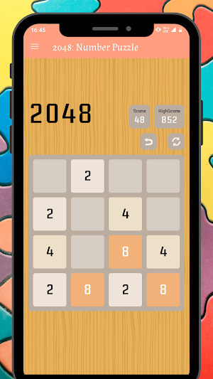 2048: Number Puzzle Screenshot 2