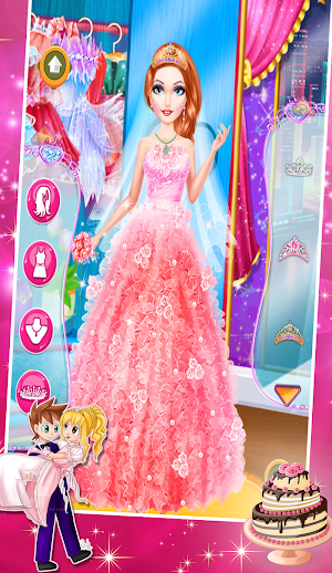 Dress Up Beautiful Bride Wedding Games Screenshot 2