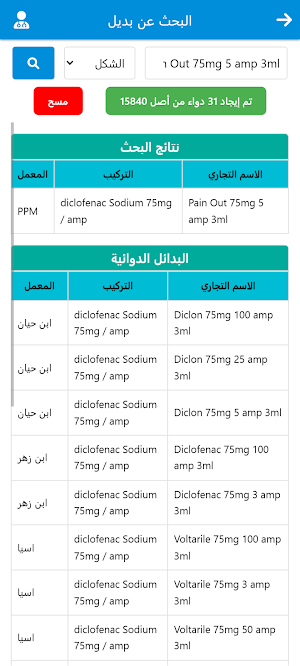 دليل الادوية السورية الشامل Screenshot 2