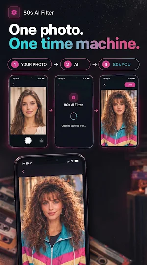 80s AI Filter Screenshot 1