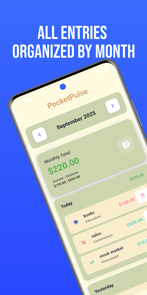 PocketPulse: Expense Manager Screenshot 0