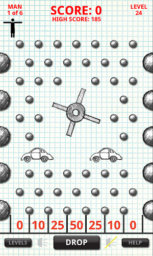 Stickman Drop Fun Screenshot 0