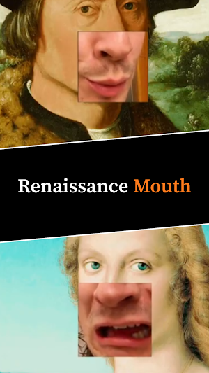Renaissance mouth: Face filter Screenshot 2