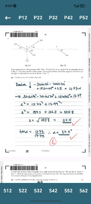 9709 Maths Screenshot 3