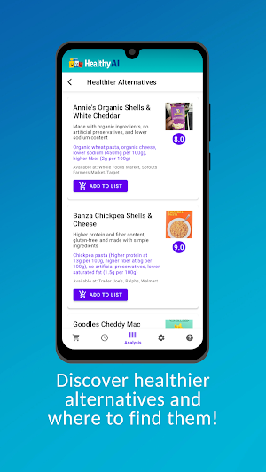 HealthyAI - Nutrition Scanner Screenshot 2