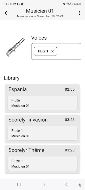 Scorelyr Screenshot 3