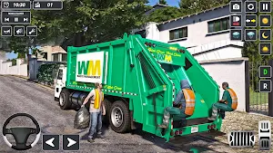 Trash Truck City Cleanup Game Screenshot 0