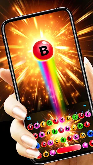 Bubble GAME 3D Keyboard Screenshot 1