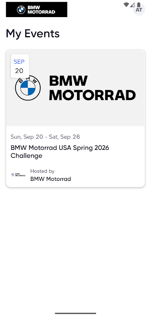 BMW Motorrad USA Events Screenshot 0