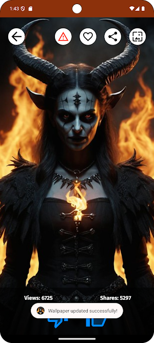 Horror & Scary Wallpapers HD Screenshot 2
