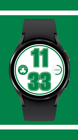 Boston Celtics Watch Face Screenshot 2