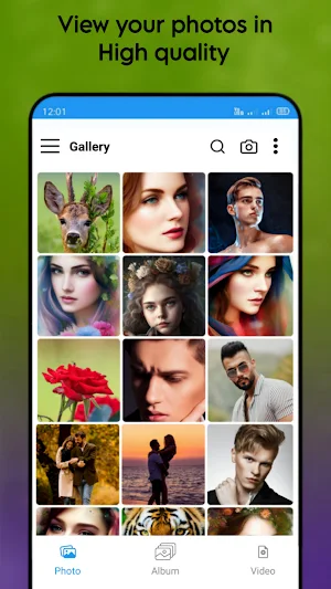 Dark Gallery Pro - photo album Screenshot 3
