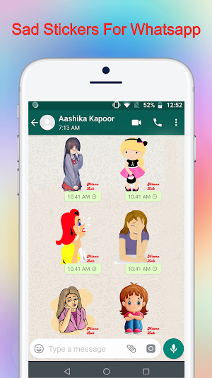 Sad Stickers For Whatsapp Screenshot 1