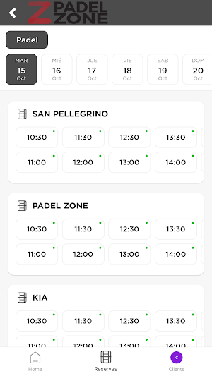 Padel Zone CR screenshot 4