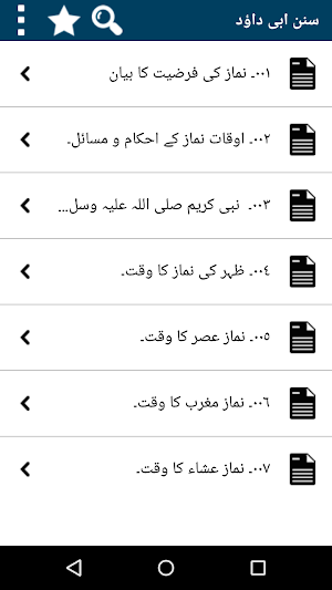 Sunan Abu Dawood Urdu Offline Screenshot 3