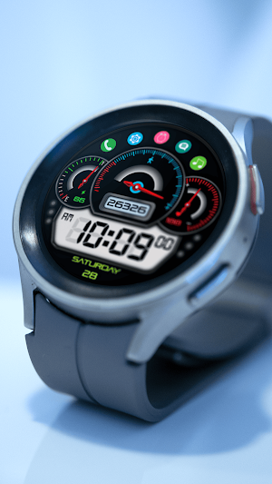 Pars Tuana Digital Watch Face Screenshot 1