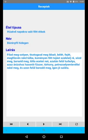 Szakácskönyv - 1698 Screenshot 2
