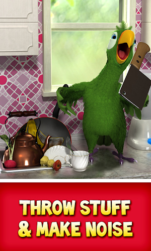 Talking Pierre the Parrot Screenshot 1