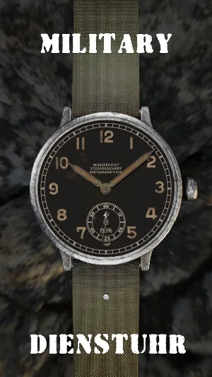 Military Watch Face 08 Screenshot 0