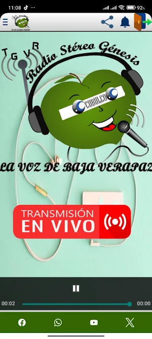 Radio Stereo Génesis Cubulco Screenshot 1