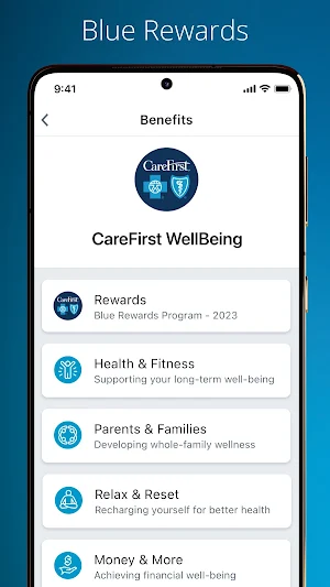 CareFirst WellBeing Screenshot 1