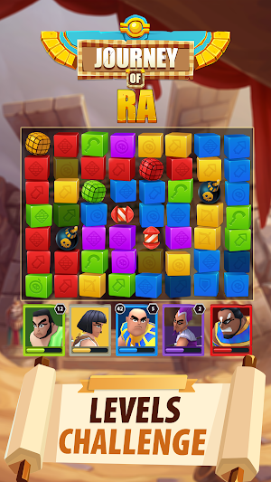 Journey Of Ra: Puzzles & Wars Screenshot 3