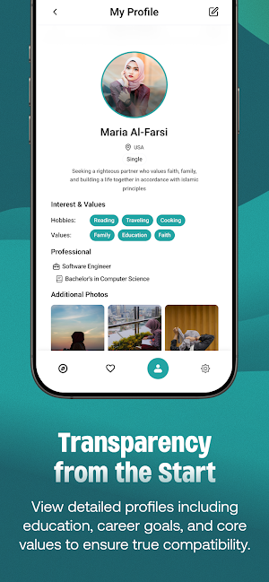 Naseeb – Muslim Marriage App Screenshot 3