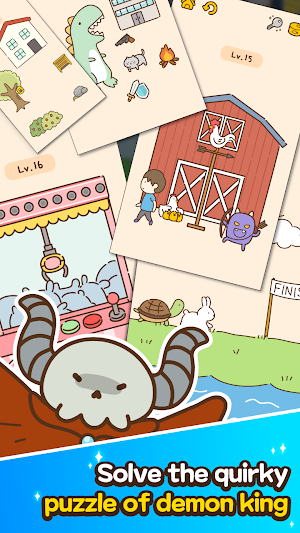 Cat Brain World - Tricky Puzzle Game Screenshot 2