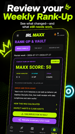 IRL MAXX: Looksmax & Glow Up Screenshot 2
