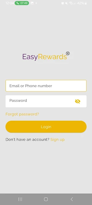 Easy Rewards Screenshot 0