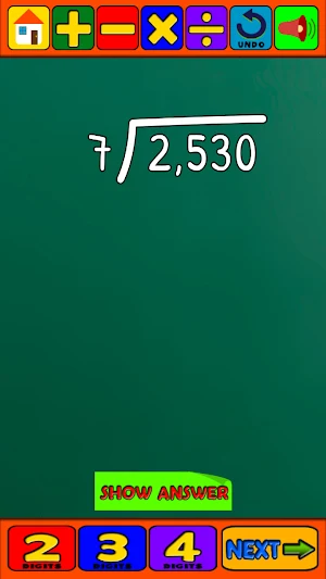 Doodle Math Flash Cards Screenshot 3