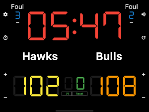 Basketball Scoreboard Screenshot 3