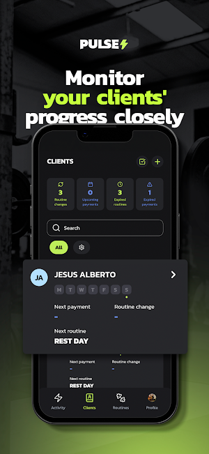 Pulse: Personal Trainers Screenshot 1