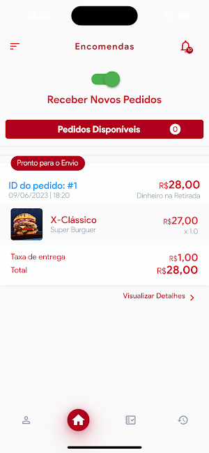 Sabor Social - Entregador Screenshot 1