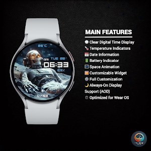 Galactic Pilot - watch face Screenshot 1