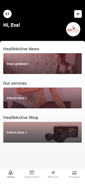 HealthActive Screenshot 1