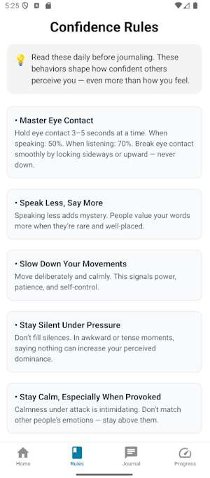 Confidence Builder Screenshot 1