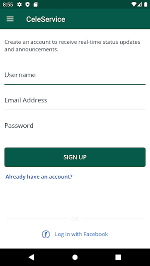 CeleService Screenshot 1