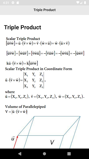 Math Formulas Screenshot 3