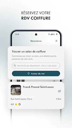 Franck Provost - Coiffure Screenshot 2