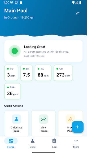 ClearPool — Pool Calculator Screenshot 0