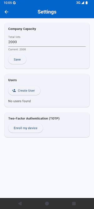 Fort Digital Carpark System Screenshot 1